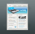 Web Hosting Web Design Template 9299