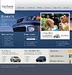 Web Hosting Web Design Template 9536