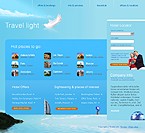 Web Hosting Web Design Template 9574