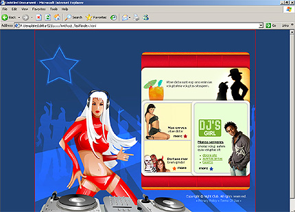 HTML HOMEPAGE SCREENSHOT