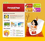 Web Hosting Web Design Template 9722