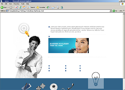 HTML HOMEPAGE SCREENSHOT