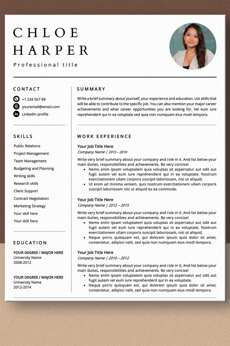 Resume Templates