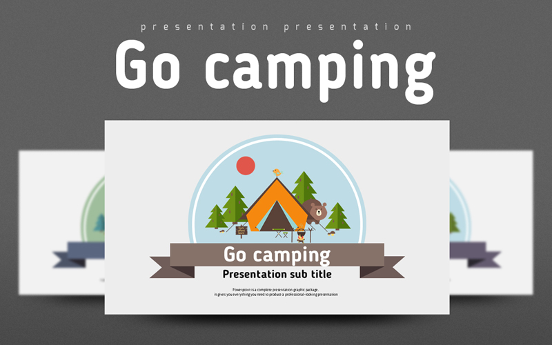 Camping Powerpoint Template