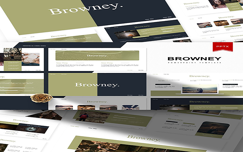 Browney | PowerPoint template