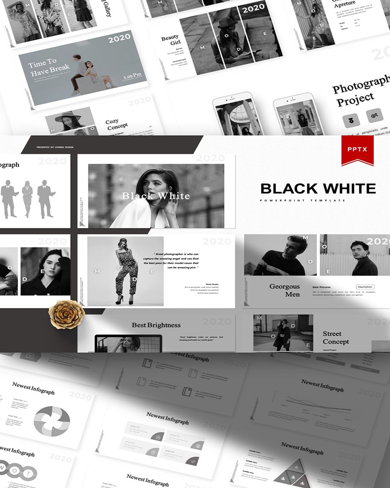 Black White | PowerPoint template