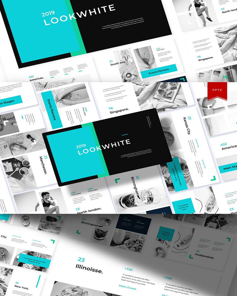 Lookwhite | PowerPoint template