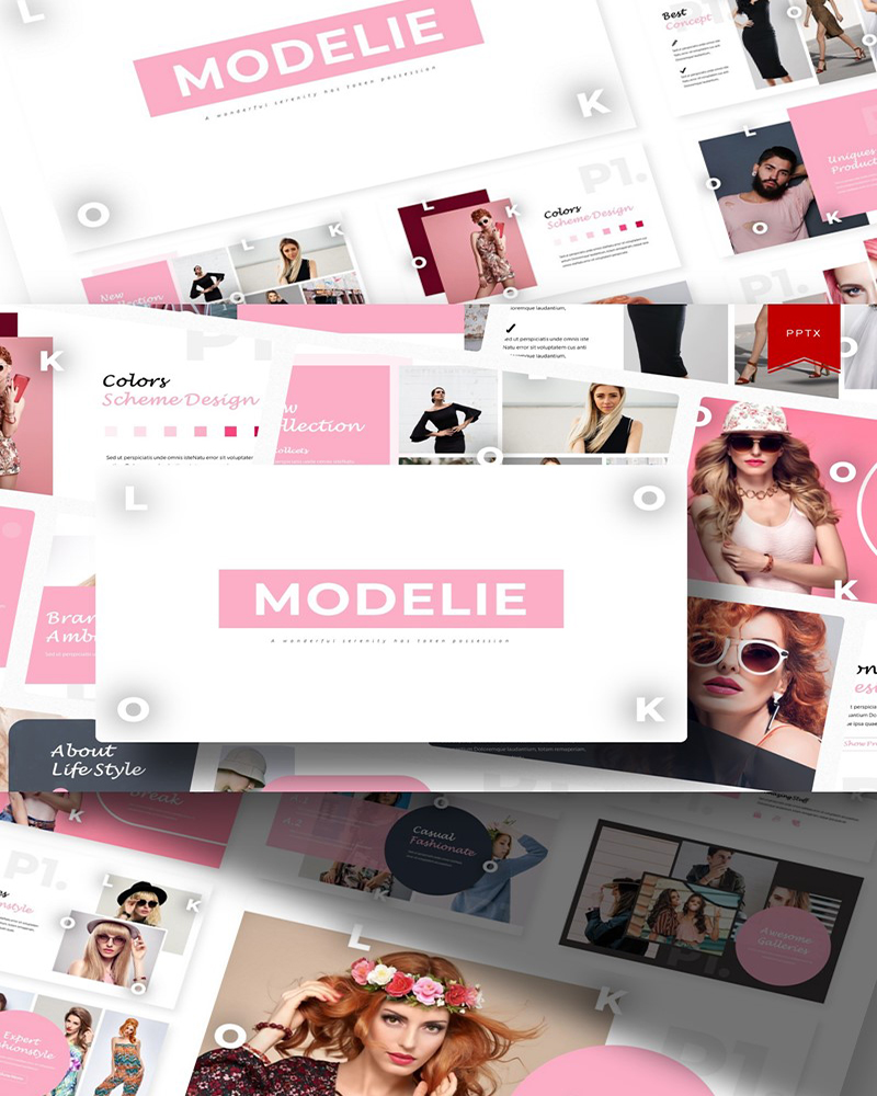 Modelie | PowerPoint template