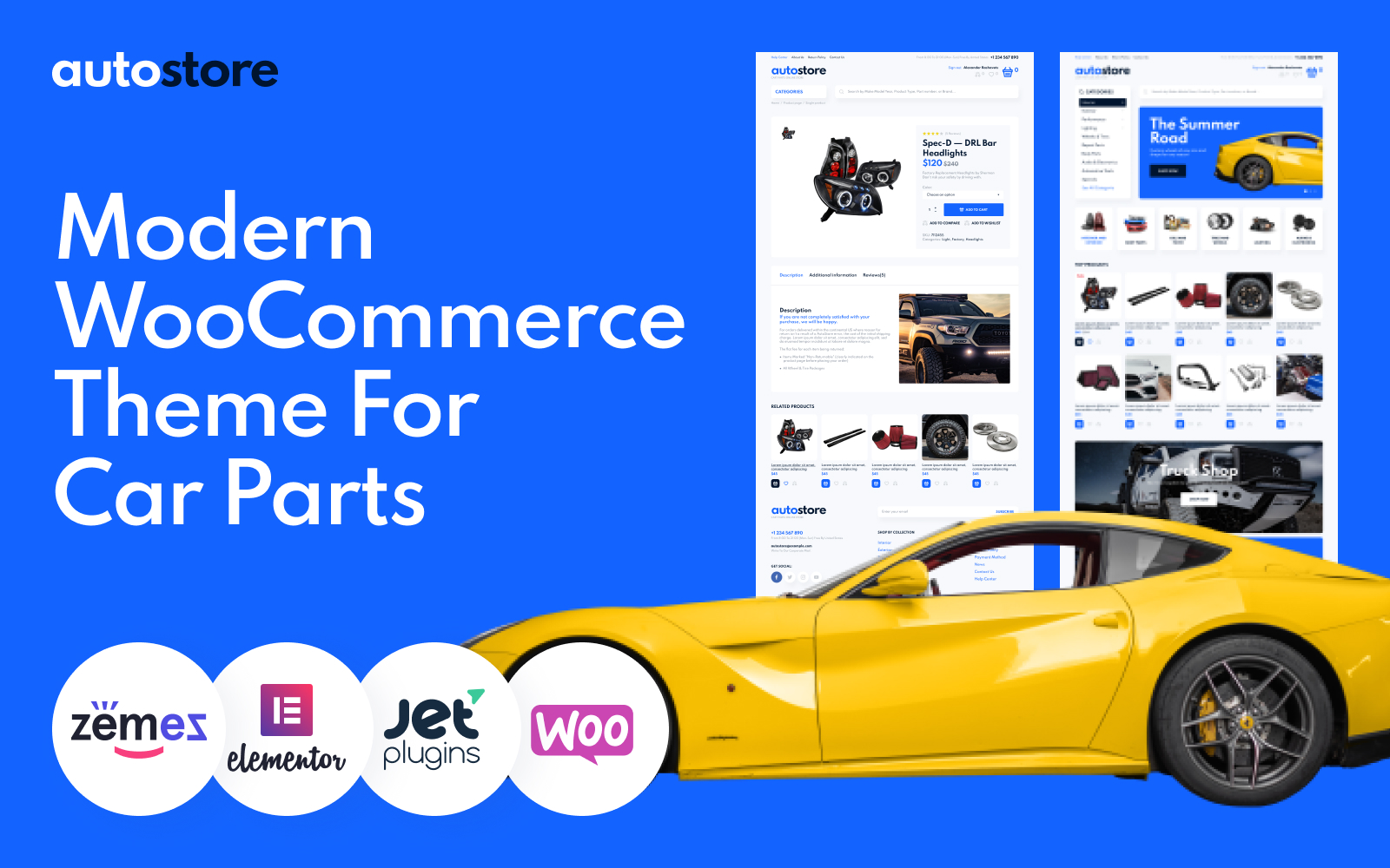 Thèmes WooCommerce