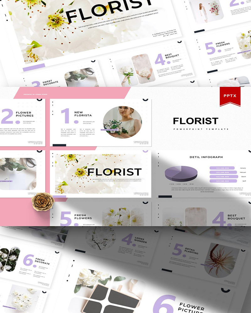 Florist | PowerPoint template