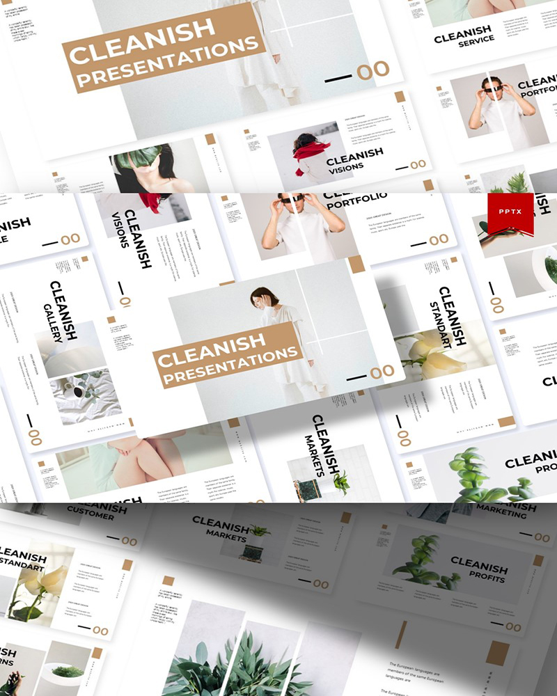 Cleanish | PowerPoint template