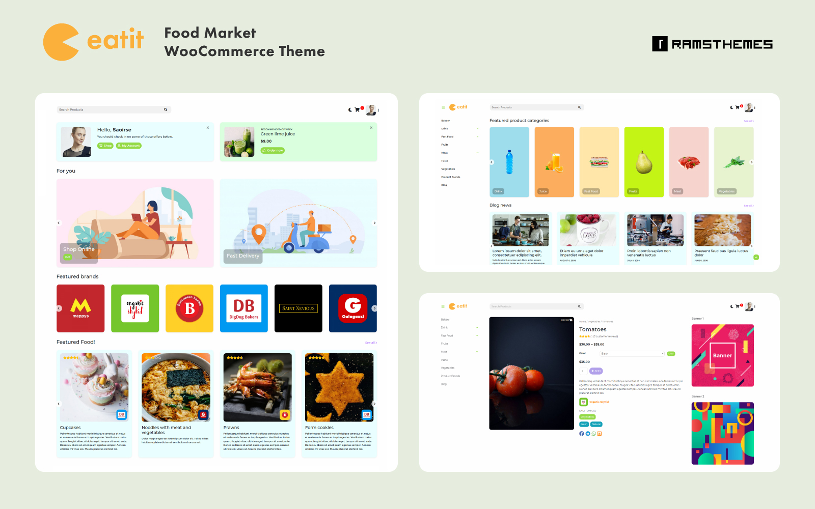 EATIT - Food Store WooCommerce Theme