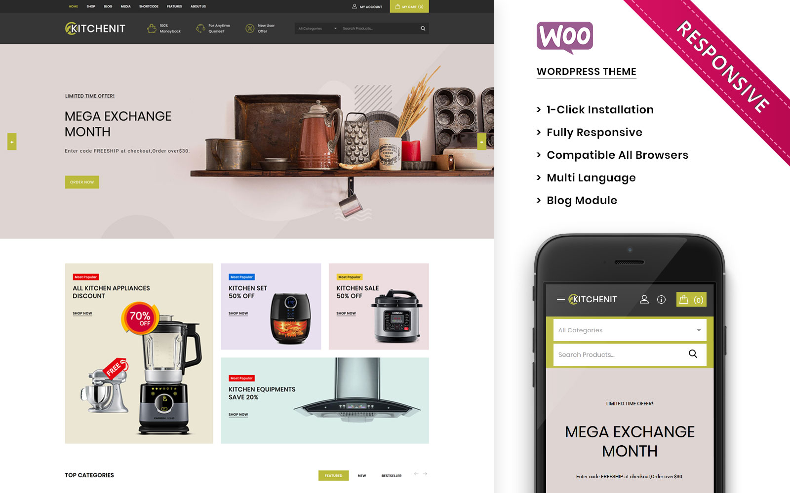 Thèmes WooCommerce