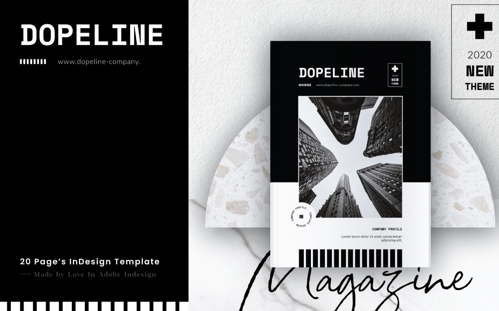 DOPELINE COMPANY PROFILE Magazine Template