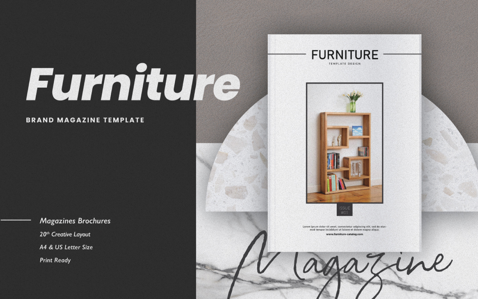 Furniture Design Magazine Template