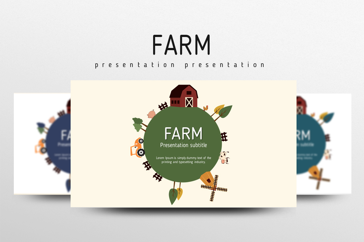 Farm PowerPoint template