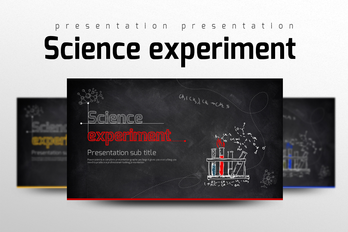 Science Experiment PowerPoint template