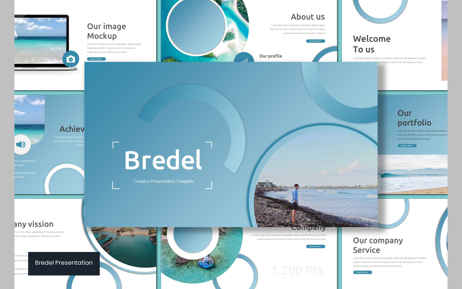 Bredel PowerPoint template