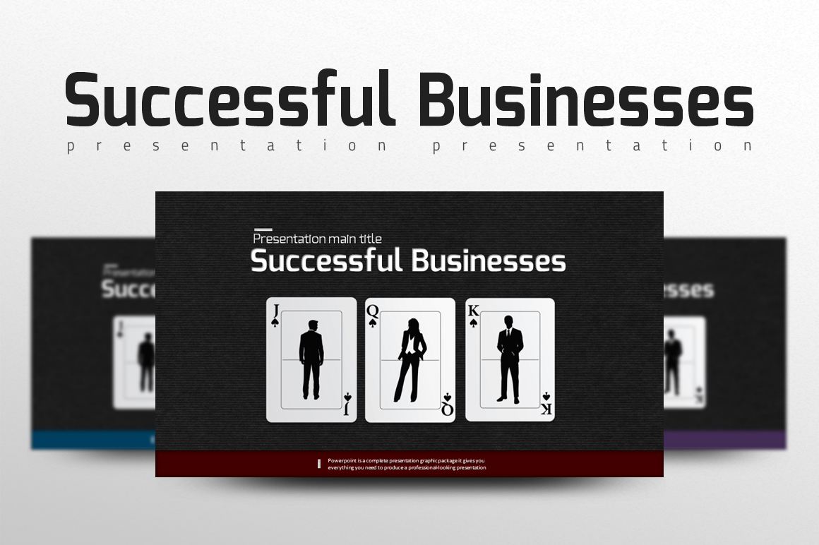 Successful Business PowerPoint template