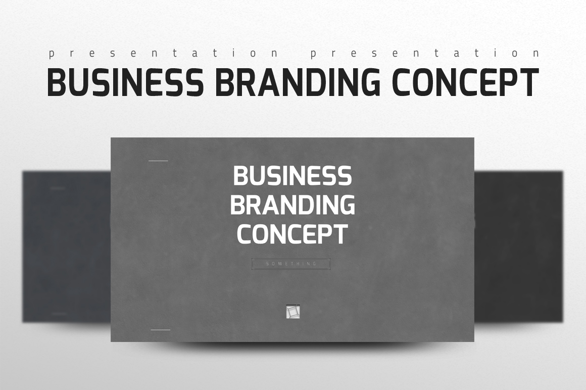 Business Branding Concept PowerPoint template