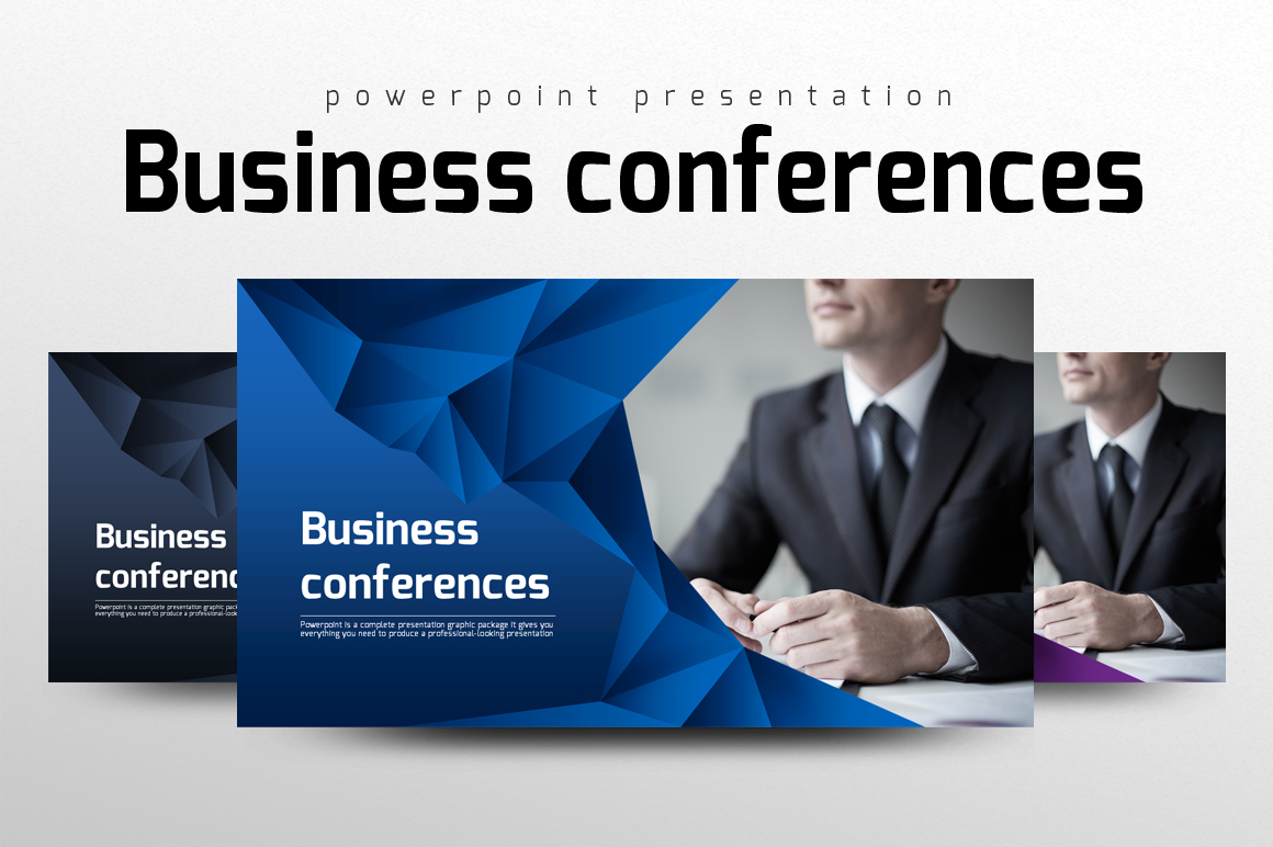 Business Conferences PowerPoint template