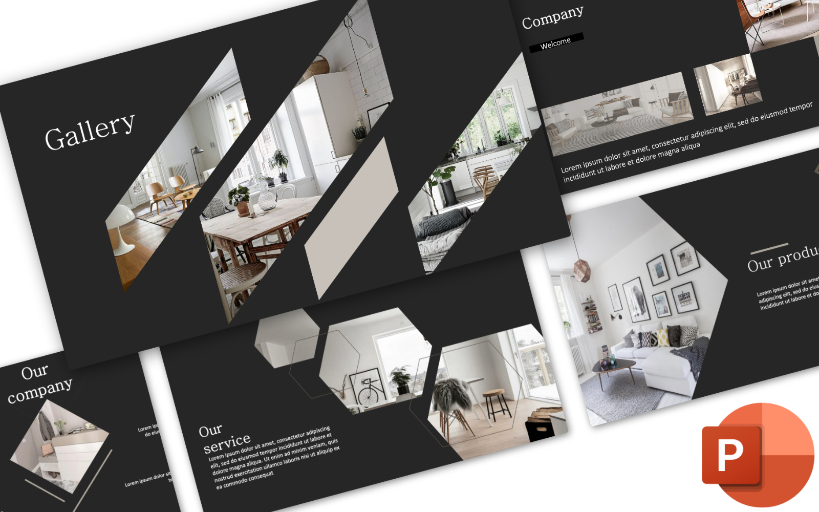 Interior Design PowerPoint template