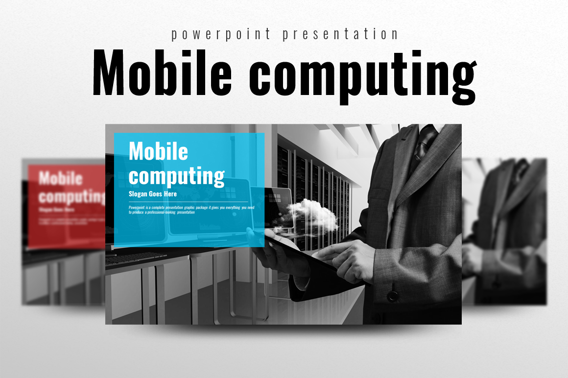 Mobile Computing PowerPoint template