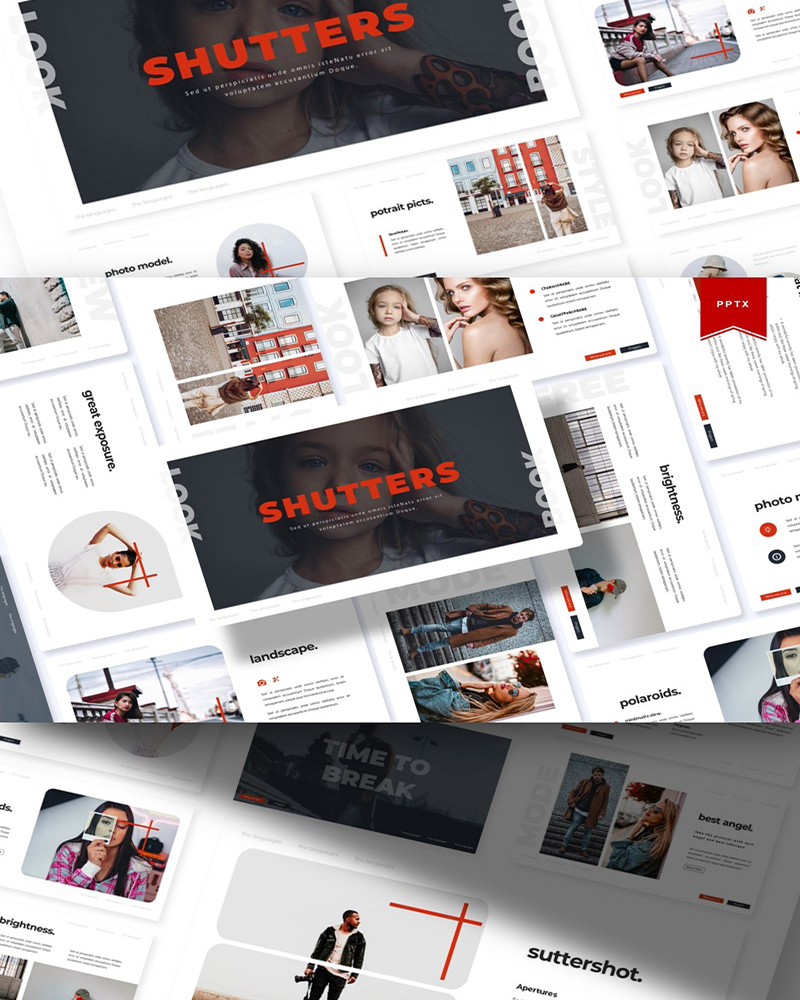 Shutters | PowerPoint template