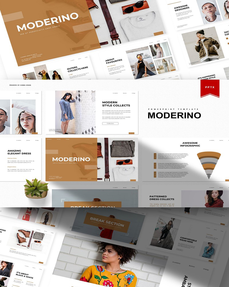 Moderino | PowerPoint template