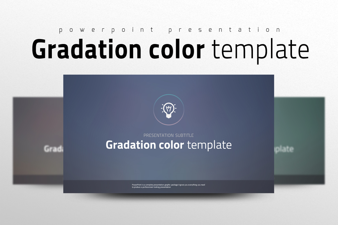 Idea Presentation PowerPoint template