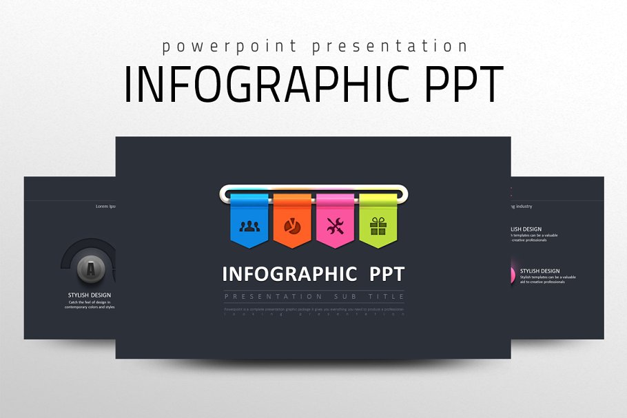 Infographic PPT PowerPoint template