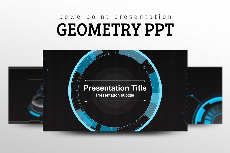 Geometry PPT PowerPoint template