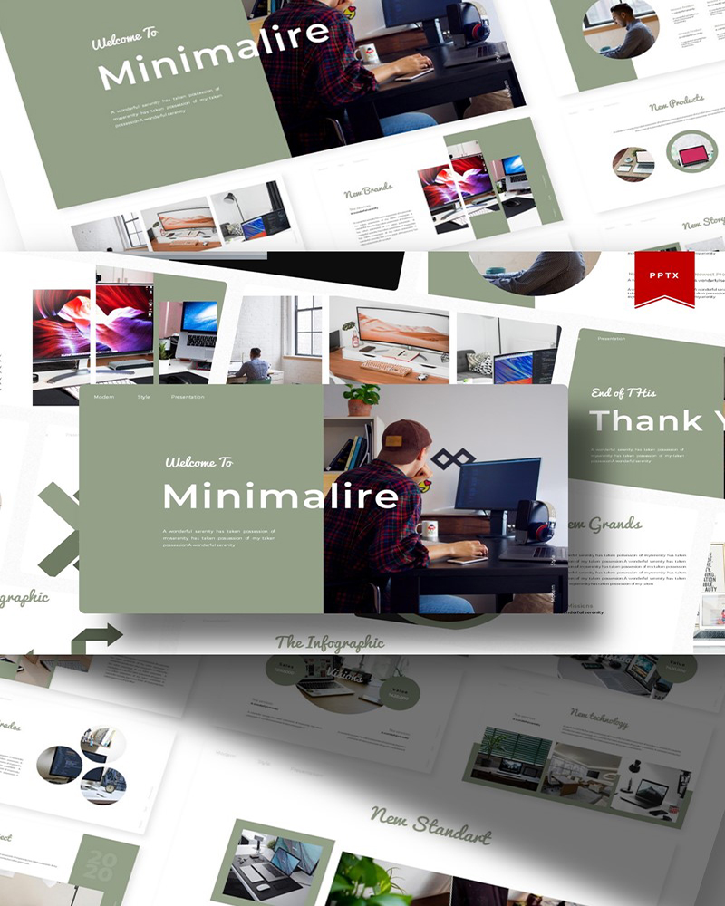 Minimalire | PowerPoint template