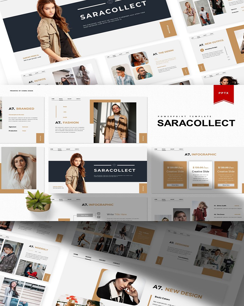 Saracollect | PowerPoint template
