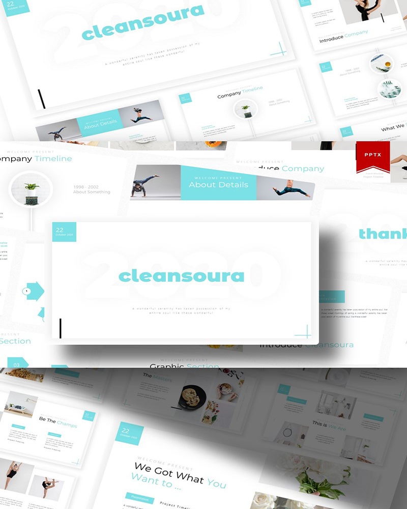 Cleansoura | PowerPoint template