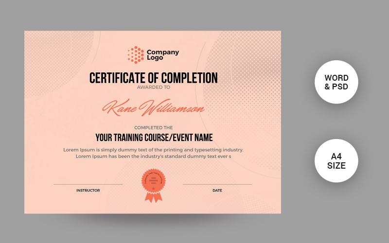 Certificat Templates