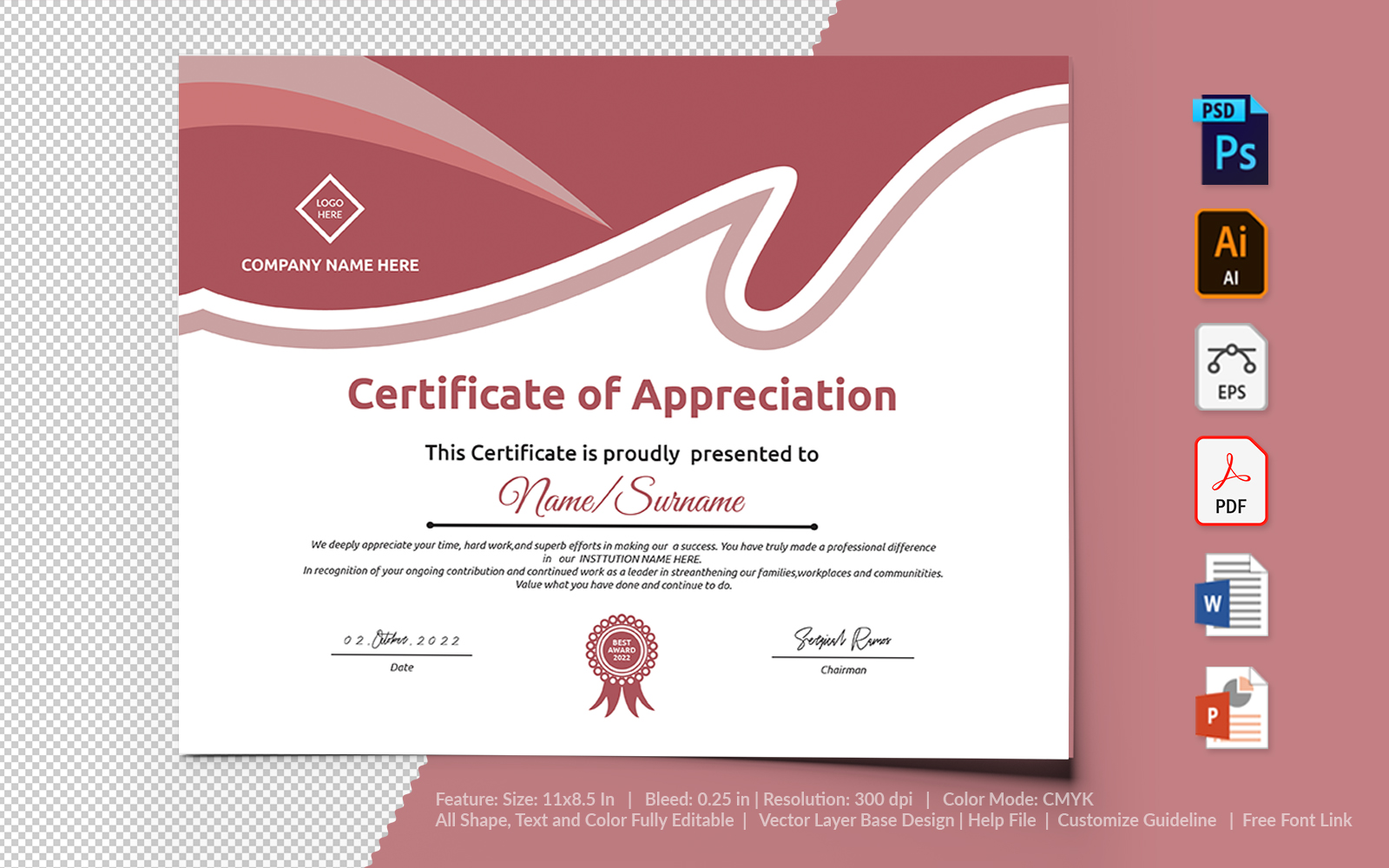 Certificate Templates