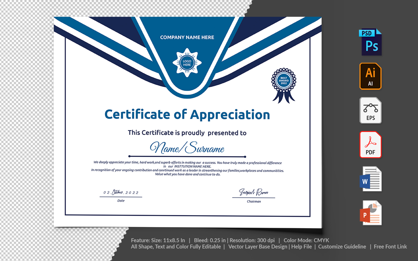 Certificate Templates