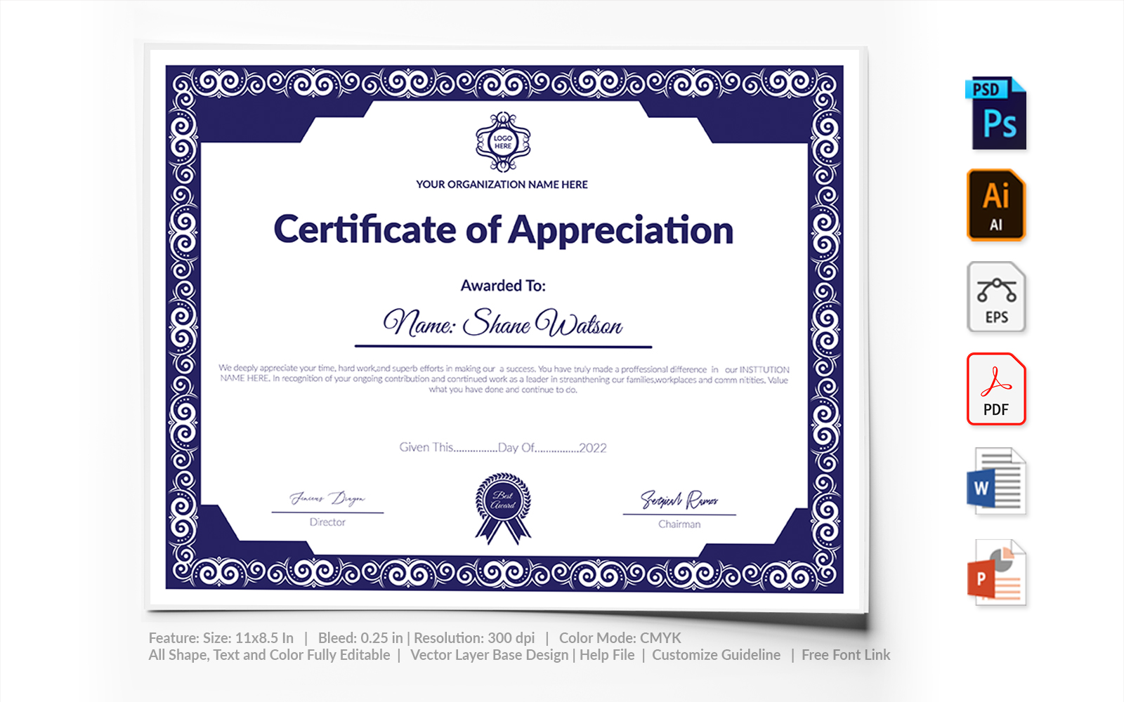 Certificate Templates