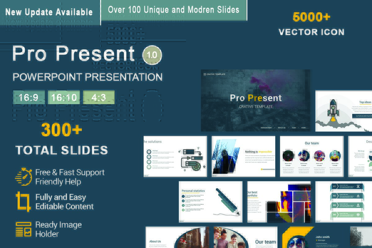 Pro Present PowerPoint template