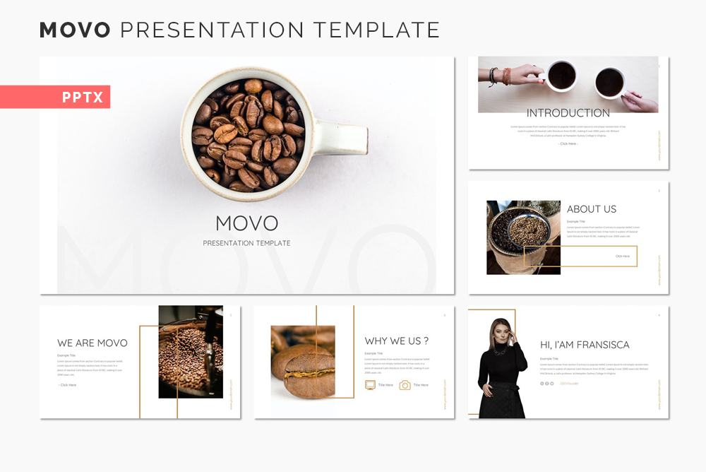 Movo Presentation PowerPoint template