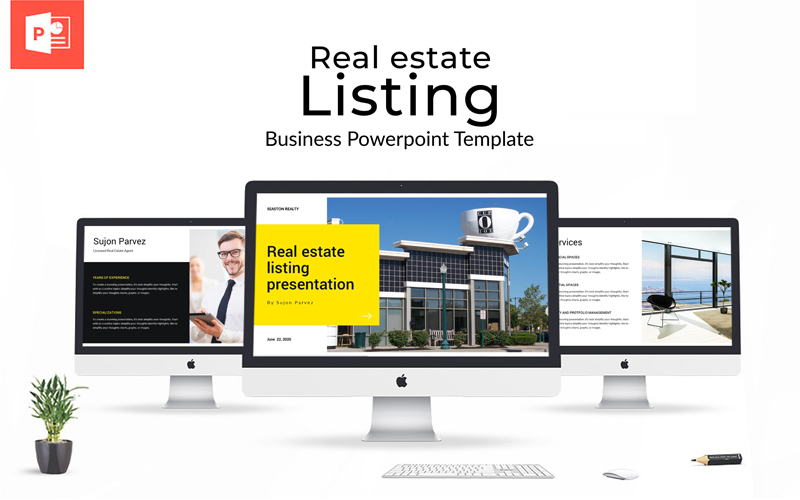 Real Estate Presentation PowerPoint template