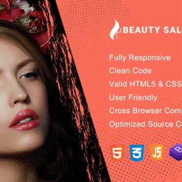 Template Frumusețe HTML, JS şi CSS #105212