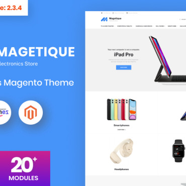 Template Electronice Magento #106061