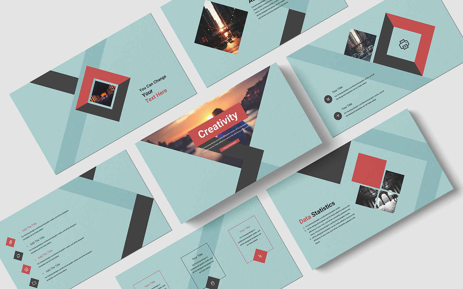 Creative Business PowerPoint template