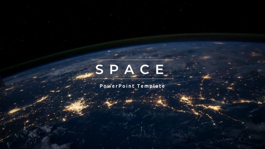 Space PowerPoint template