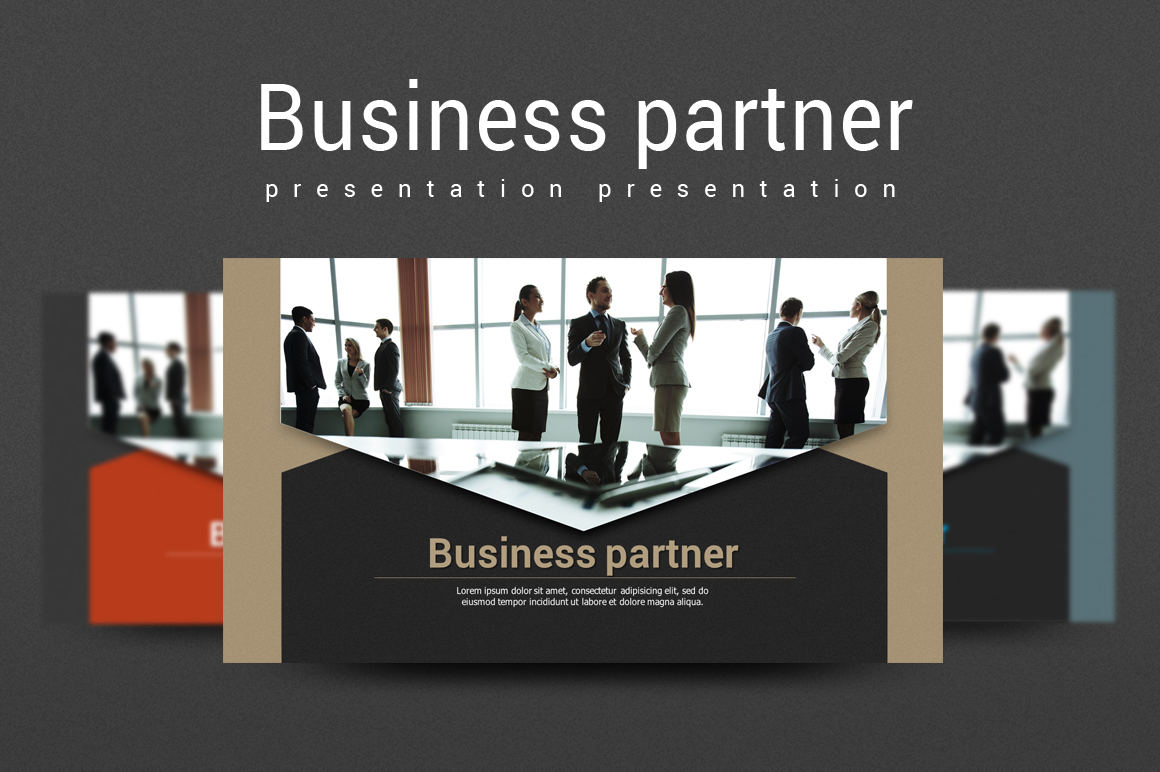 Business Partner PowerPoint template