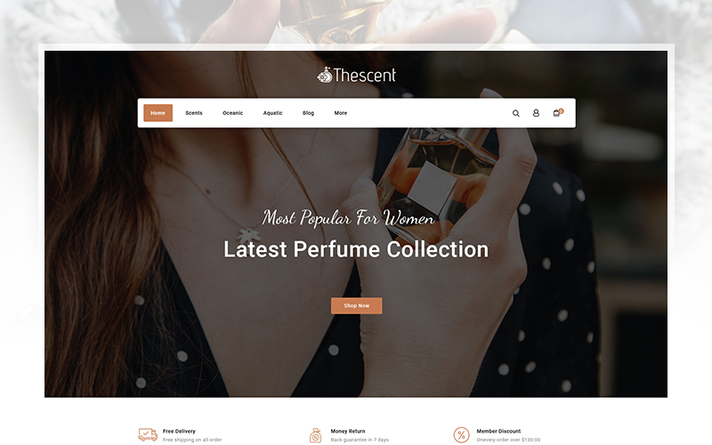 TheScent - Perfume Store PrestaShop Theme