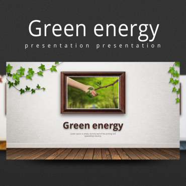 Template Energie alternativă PowerPoint #107849