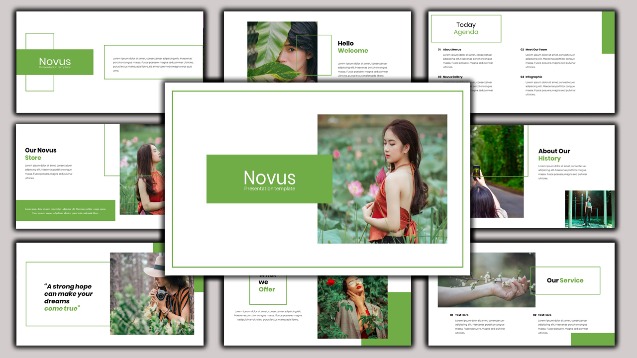 Novus - Creative Business PowerPoint template